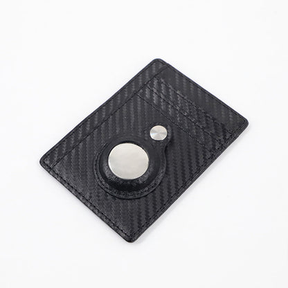 For Apple Airtag Wallet PU Leather Credit Card RFID Blocking Money Holder Cover Case