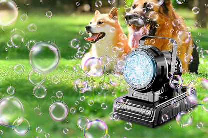 Electric Automatic Bubble Machine Bubble Blow Maker For Party Birthday Wedding