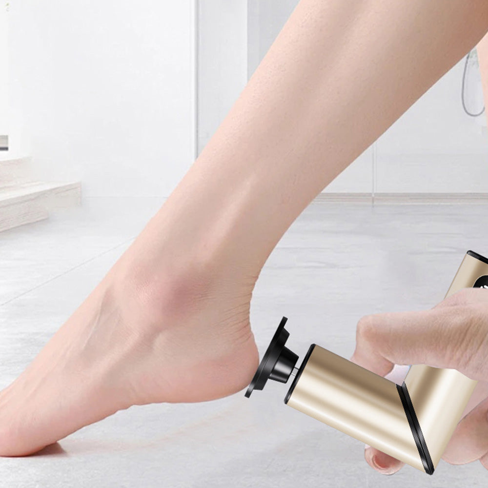 Foldable Electric Foot File & Dead Skin Removal Tool -Gold
