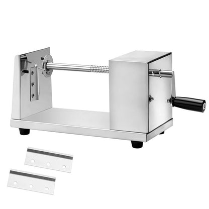 Manual Potato Tornado Spiral Slicer Stainless Steel