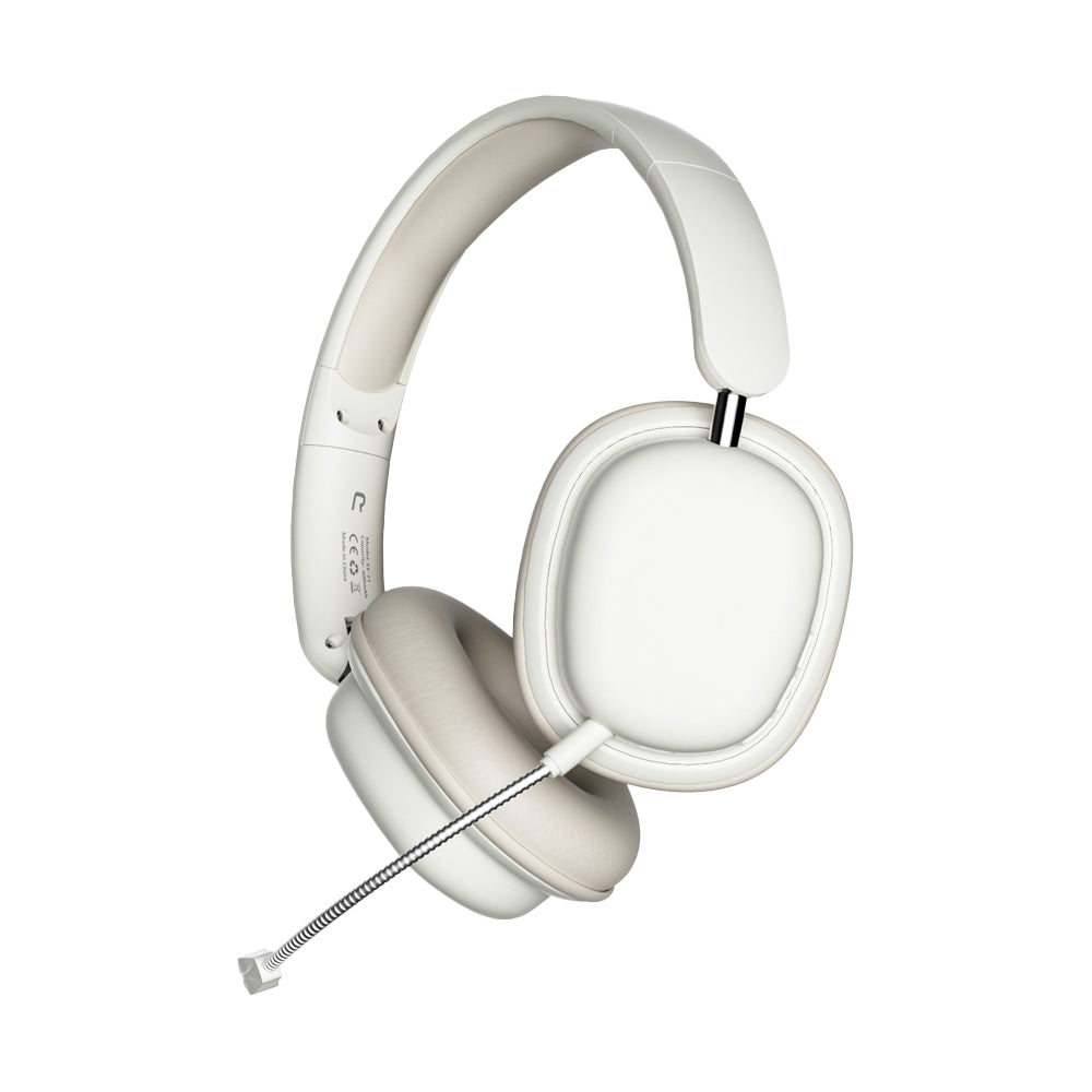 5.3 Bluetooth Wireless Headphones Head-Worn Stereo Headset White