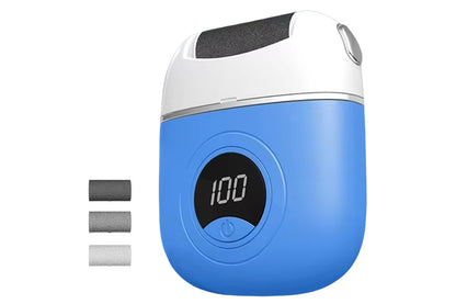 Rechargeable Digital Display Callus Remover Foot File Foot Repair And Grinding Device Feet Callus Remover-Blue