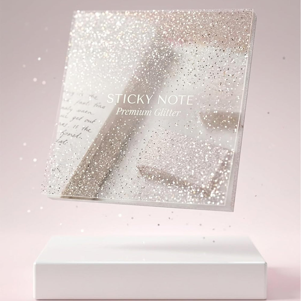6 Piece Pull Out Clear Fruit Pearl Finish Sticky Note Pad Set