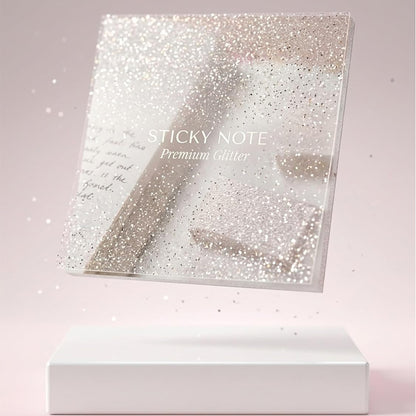 6 Piece Pull Out Clear Fruit Pearl Finish Sticky Note Pad Set