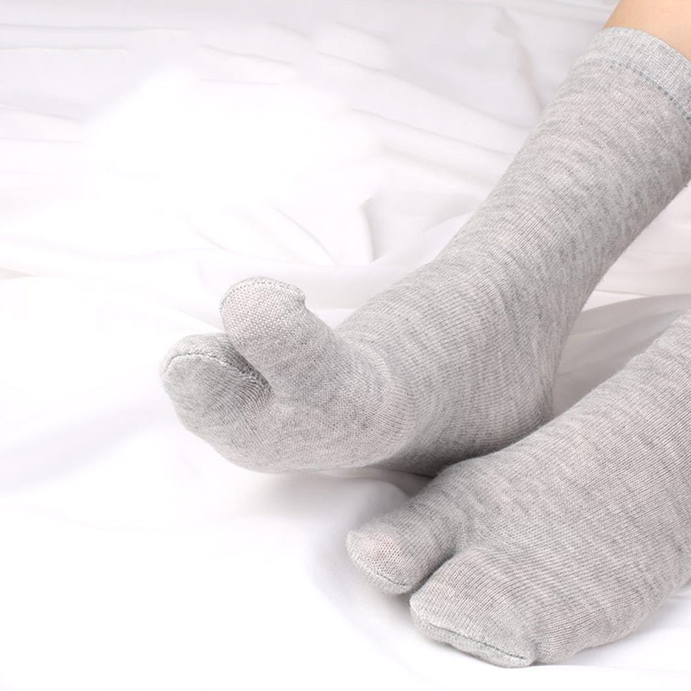 3Pairs of Flip Flop Socks Sandal Split Toe Socks for Men Women