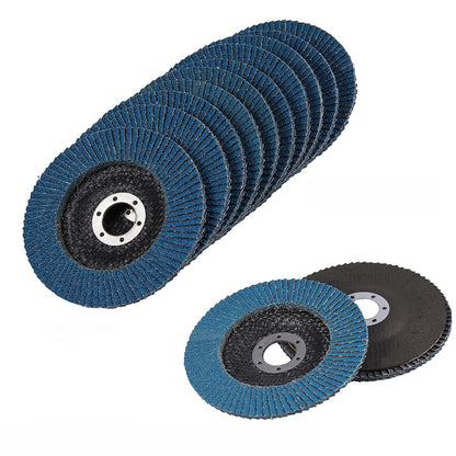 10 PCS 125mm Flap Discs Aluminum Grinding Discs