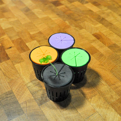 100 Pack EVA Hydroponic Growing Sponge Foam Plugs