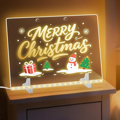 LED Glow Light Drawing Board Dry Erase Boards