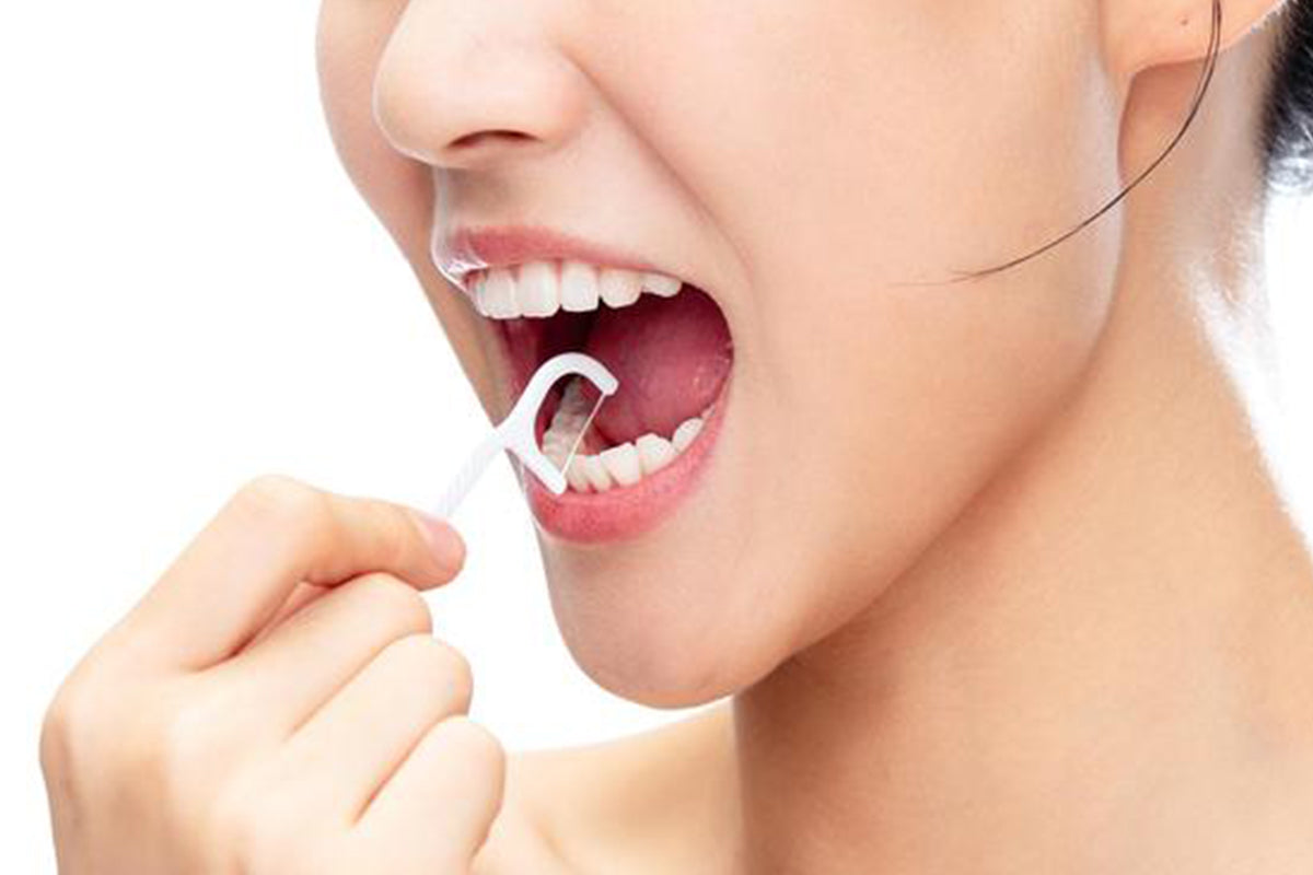 40Pcs Dental Floss With Travel Cases Toothpicks Floss Sticks