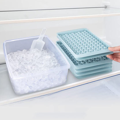 104 Grid Ice Ball Tray with Storage Bin and Scoop