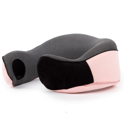 Travel Neck Pillow Memory Foam Airplane Pillow Pink