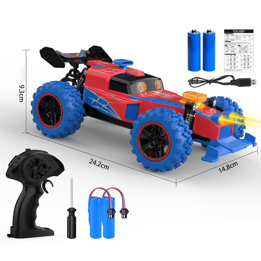1:18 RC Racing Car 2.4GHz Remote Control Car Toy - Pink