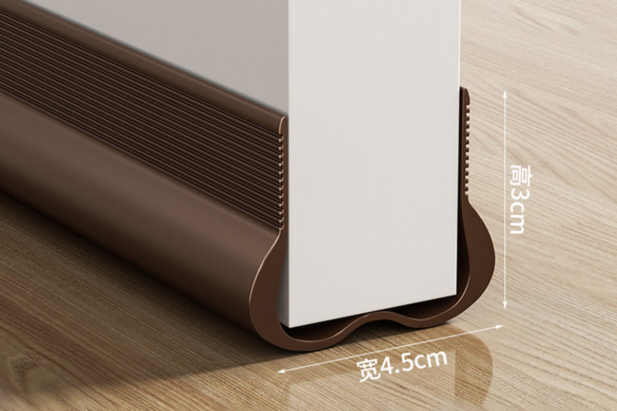 93CM Under Door Seal Door Draft Stopper - Brown