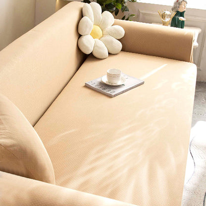 Summer Cooling Stretch Sofa Cover Lounge Slipcover Protector Couch Cover Camel