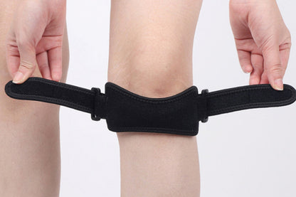 2Pcs Knee Relief Patella Stabilizer Support Brace for Running Hiking Basketball Tennis Volleyball Squats Tendonitis -Black