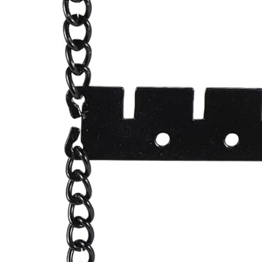 6 Layer Wall Mounted Earring Organizer for Studs Hoops Dangle Earrings and Necklaces