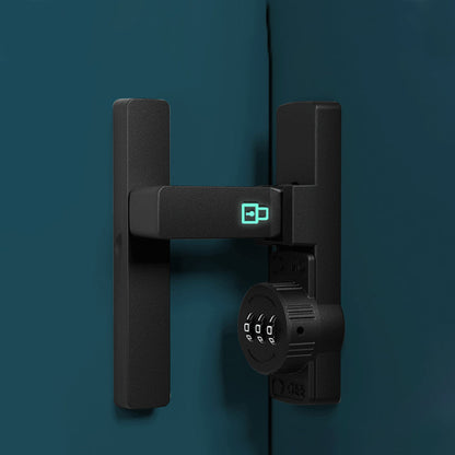 Password Door Lock Chirld-proof Latch Glow in the Dark Home Security Lock for Cabinet Bathroom