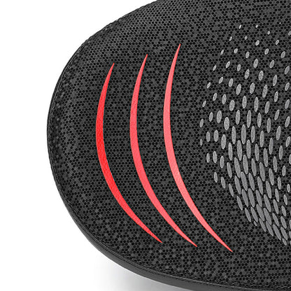 Padded Bike Seat Cushion Extra Padding Bicycle Seat Comfortable Saddle Red