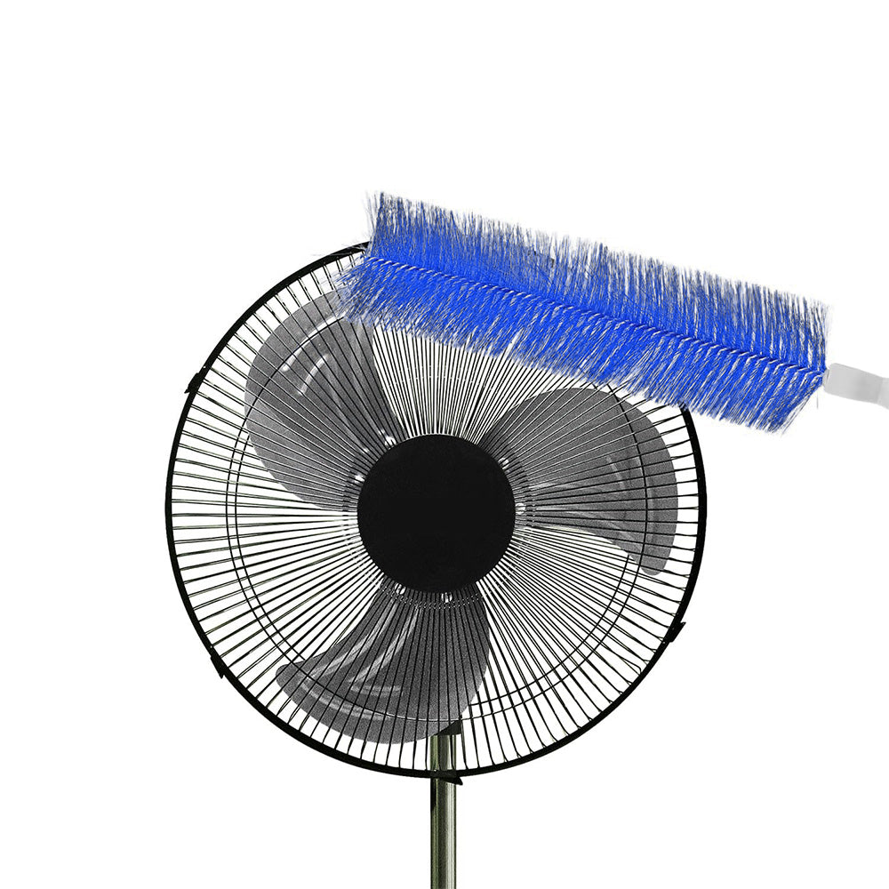 5 PCS Fan Cleaning Brush Set Bendable Fan Cleaner Brushes-Blue