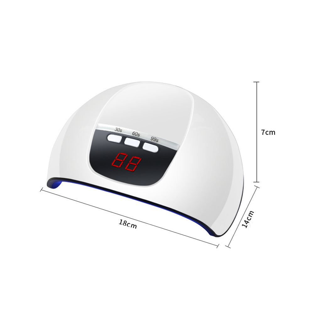UV LED Nail Lamp Nail Dryer with LCD Display and 3 Timer Setting Gel Polish Nail Art Tools