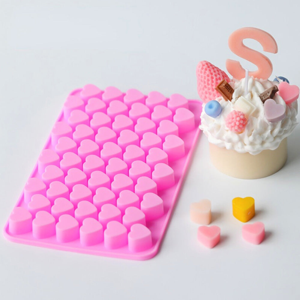 4 PCS Silicone Candy Molds with 2 Droppers Gummy Candy Molds for Chocolate Gummy DIY