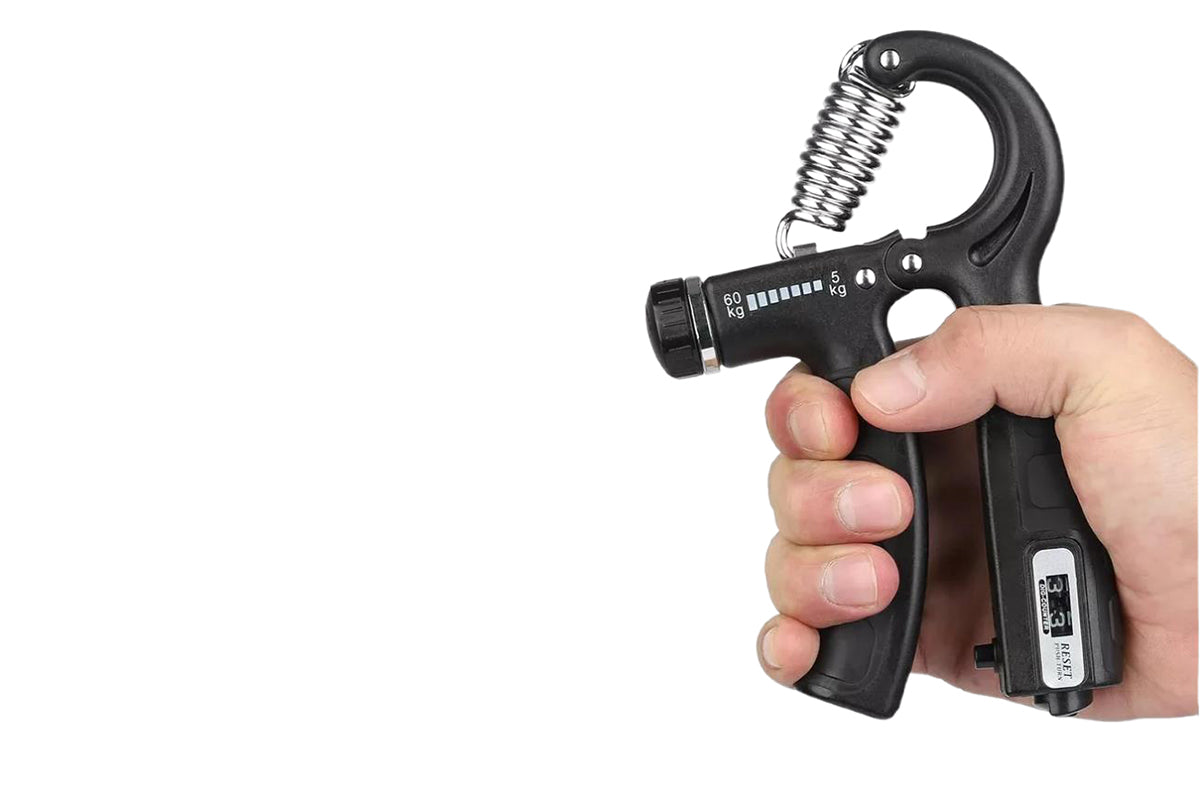 6Pcs Grip Strength Trainer Kit Hand Gripper Strengthener Forearm Strengthener
