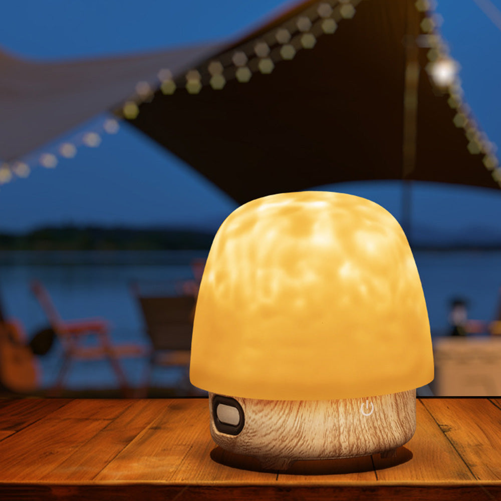 Ambient Lighting & Bluetooth Speaker with 16 Light Colors-Khaki