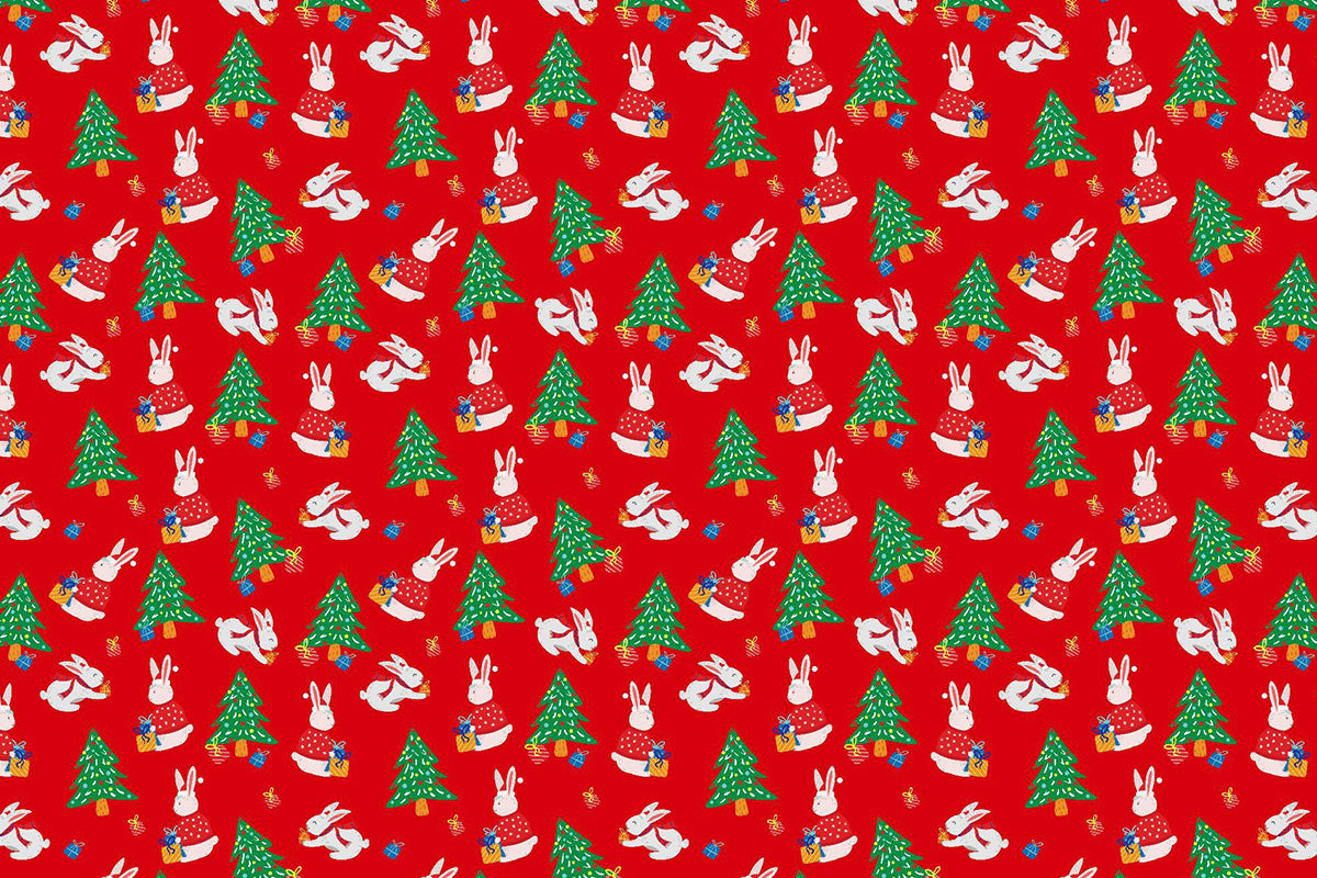 10Pcs Christmas Wrapping Paper Present Wrap Rolls