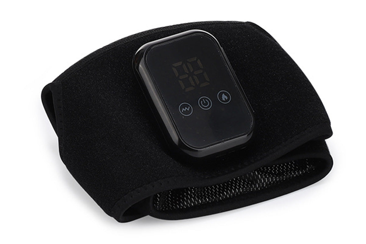 Knee Massager with Heat Vibration Electric Heated Knee Brace with 3 Heat Levels