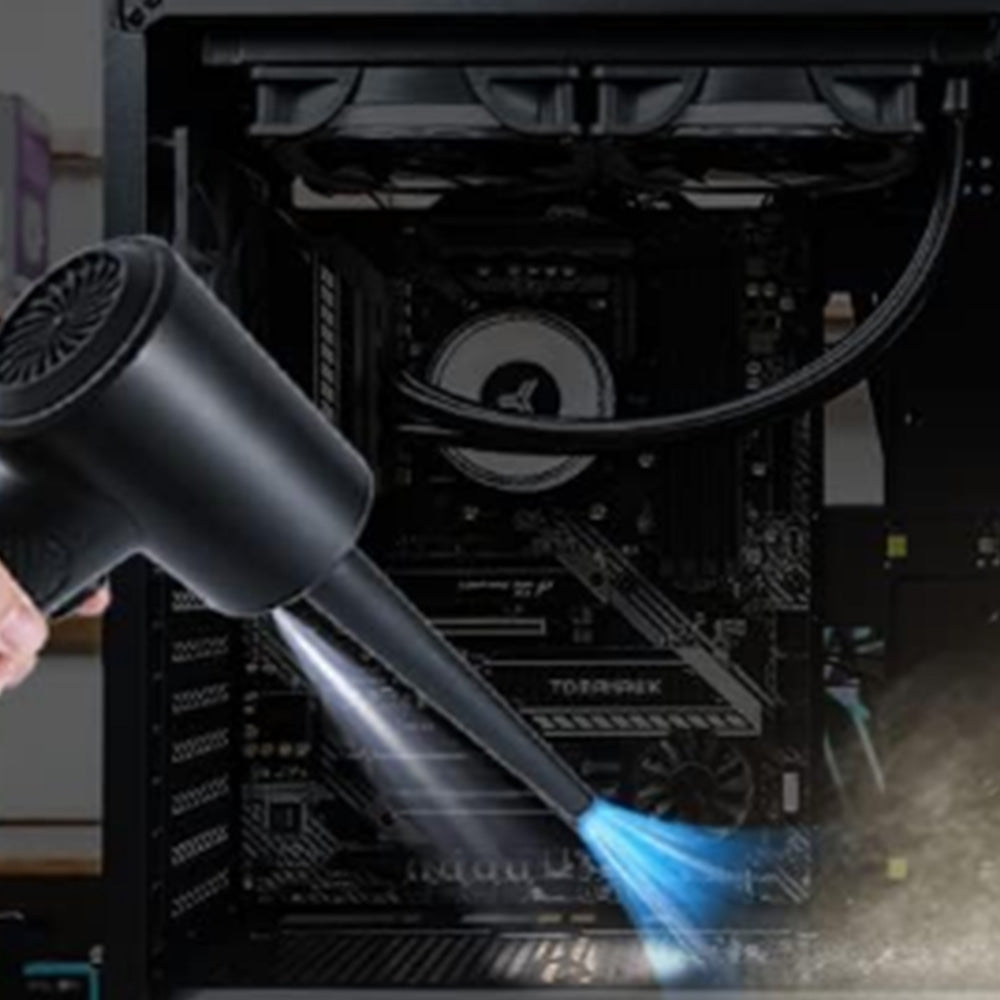 50000RPM Cordless Air Duster Compressed Dust Blower Cleaning with LED Light