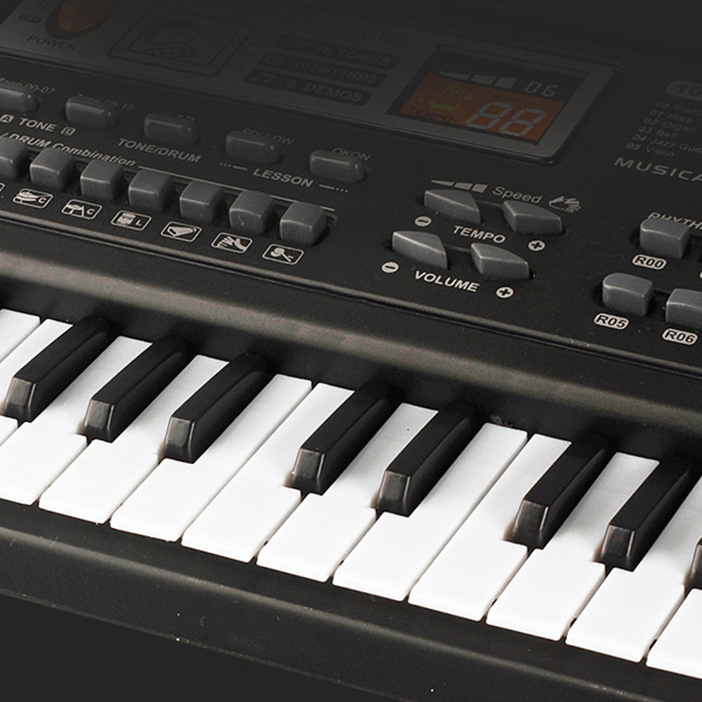 61 Keys Electric Piano Music Keyboard For Kids Beginner With Microphone