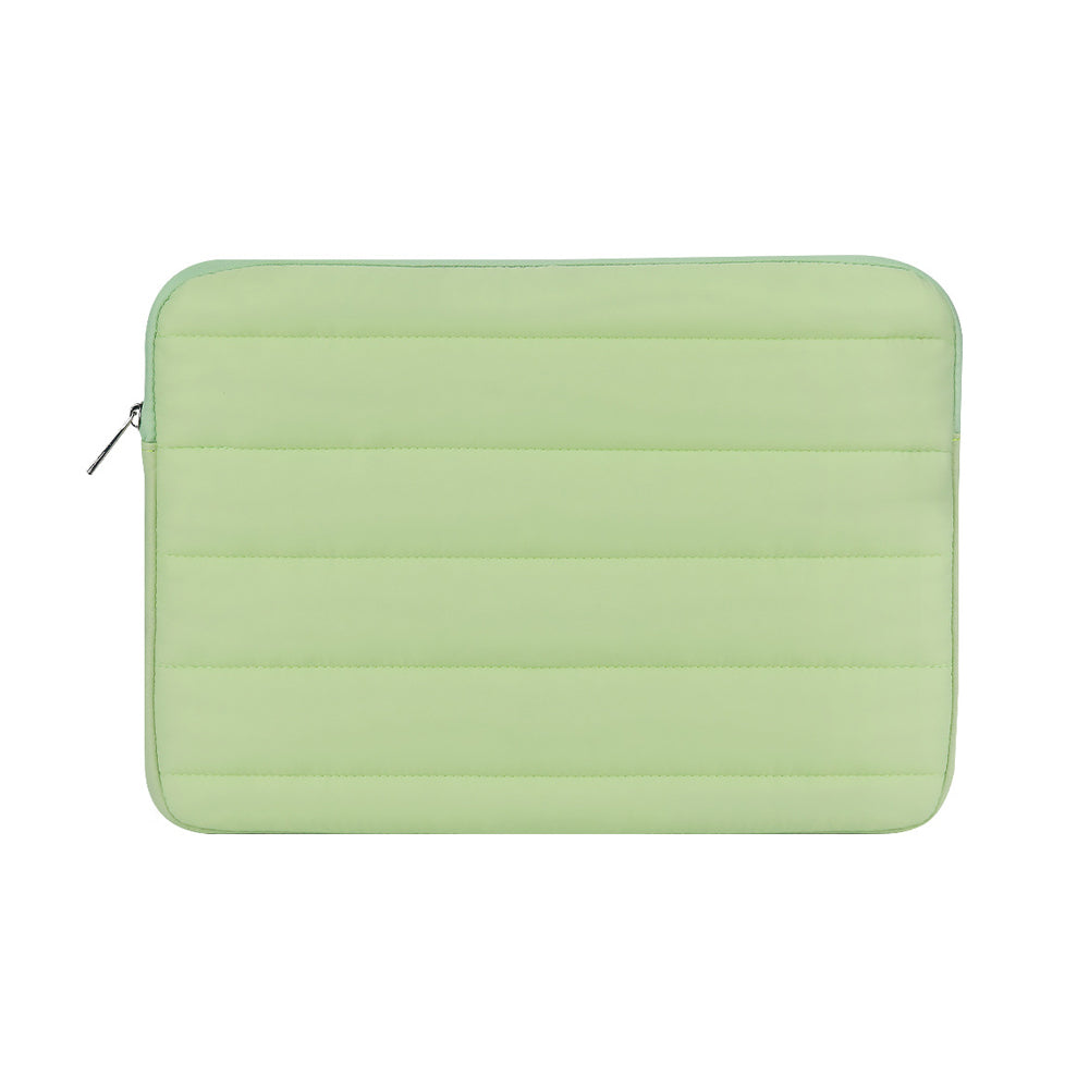 Carrying Case for 12.9-13.3 Inch Laptop Puffy MacBook Sleeve Green