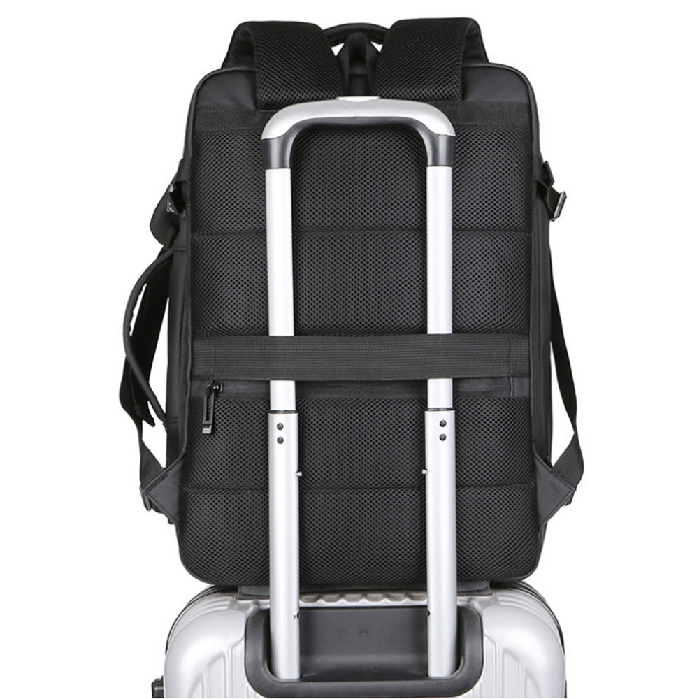 Large Capacity Expandable Business Luggage Backpack Water-repellent Travel Bag Laptop Bag