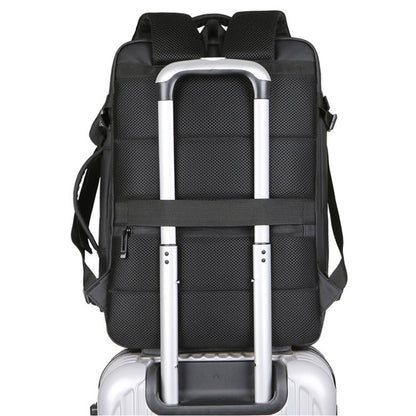 Large Capacity Expandable Business Luggage Backpack Water-repellent Travel Bag Laptop Bag