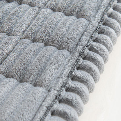 Couch Cover for Dogs Washable Fuzzy Pet Couch Cushion-Light Grey