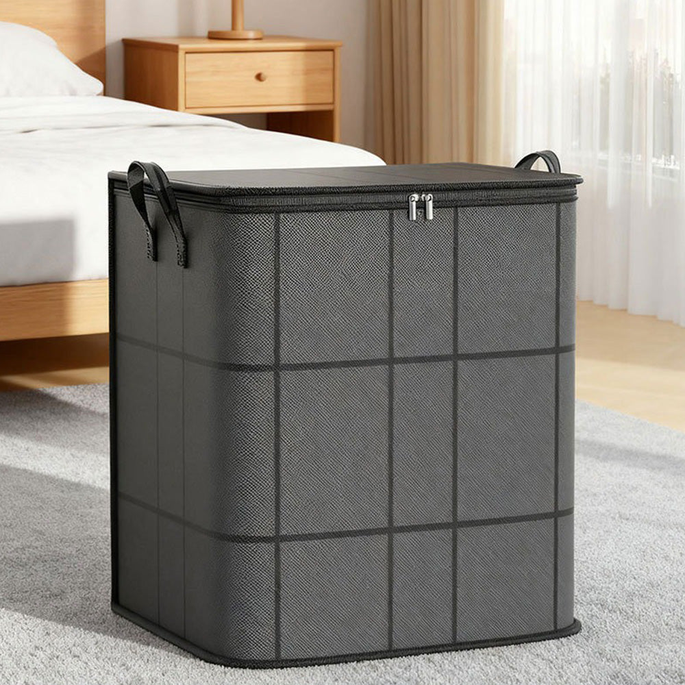 3 Pack 180L Foldable Clothes Storage Bags with Handles