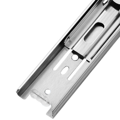Steel Ball Bearing Drawer Slides 450mm Full Extension Side Mount Runners Pair