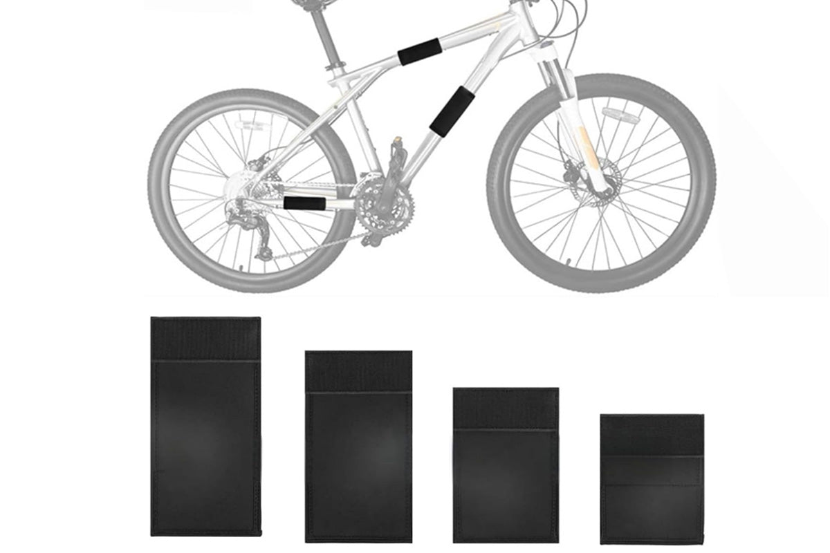 2Pcs Bike Chainstay Frame Protector Cover Chain Stay Guard Bicycle Neoprene Bike Chain Guards