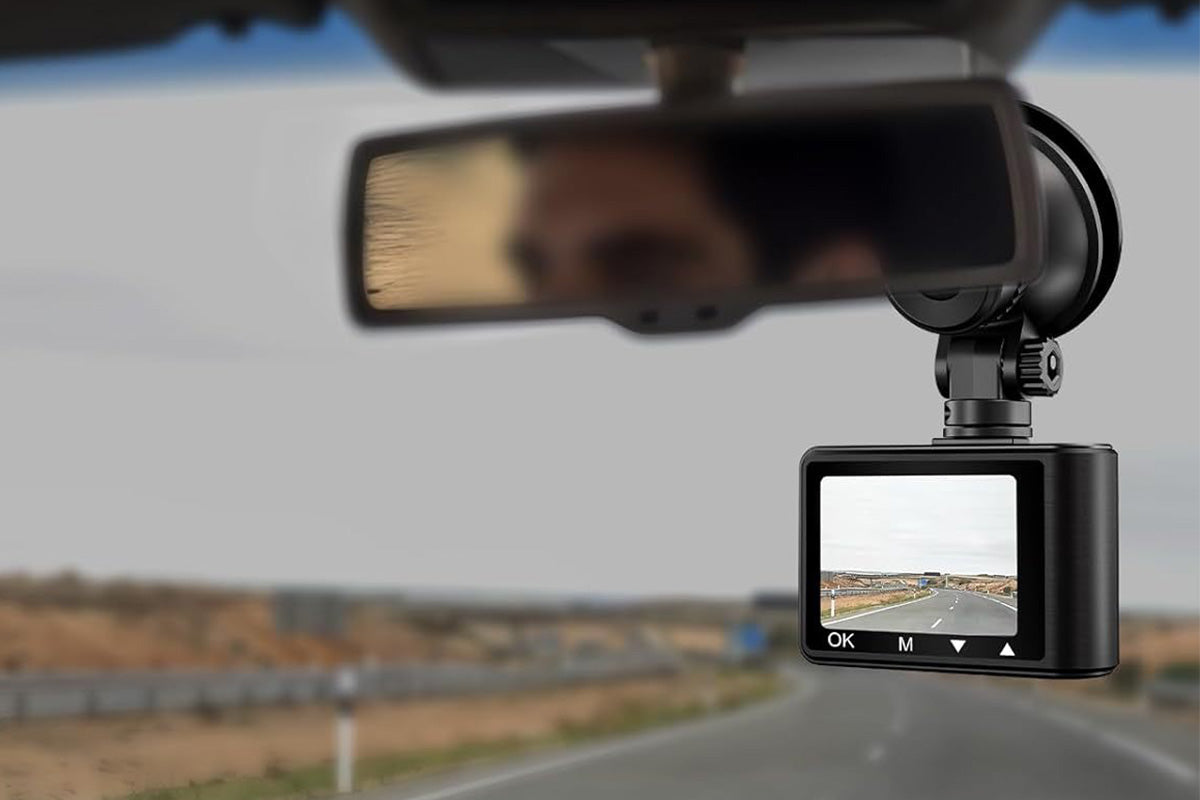 Dual 4K Front & 1080P Rear Dash Camera for Cars with WiFi and Night Vision