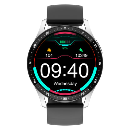 Smart Watch with Earbuds X7 Smart Watch Touch Screen Sports Fitness Tracker Heart Rate Monitor with TWS Bluetooth Earphones -Silver