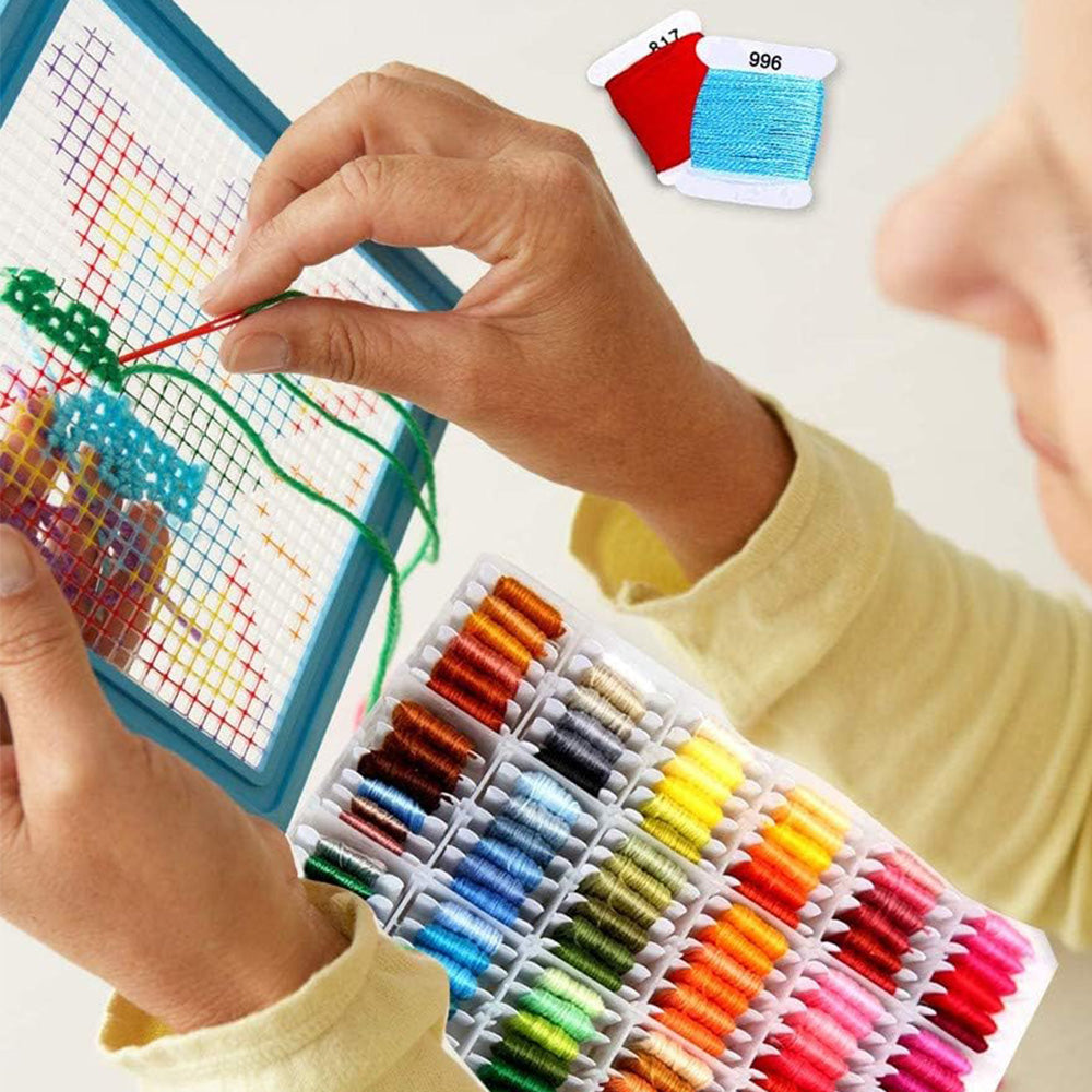 108 Color Friendship Bracelet String Kit Embroidery Floss Set