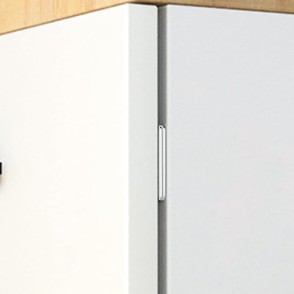 4 Pack Magnetized Cabinet Catch Thin Door Latch Hardware for Closet Kitchen