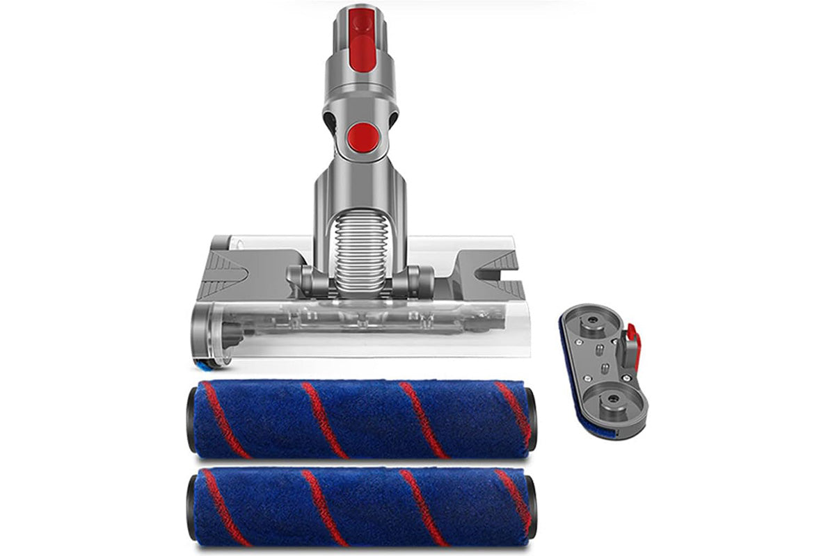Double Roller Brush Floor Head for Dyson V7 V8 V10 V11 V15 Vacuum Cleaners