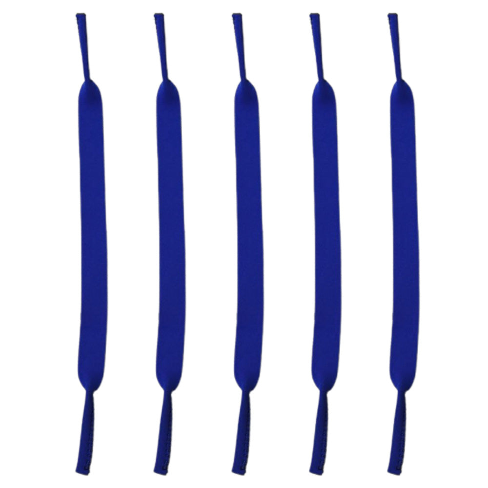 5Pcs Adjustable Sunglasses Retainer Strap-Blue