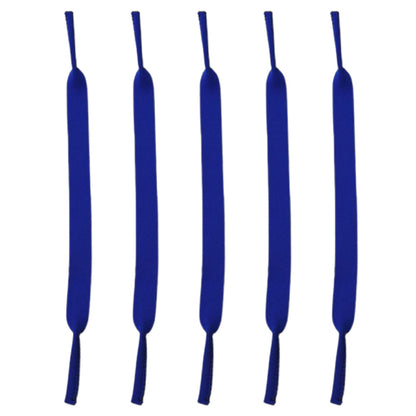 5Pcs Adjustable Sunglasses Retainer Strap-Blue