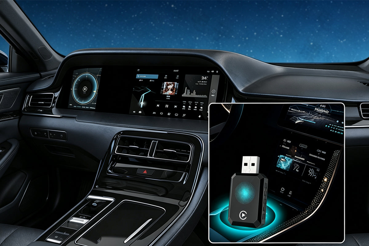 2-in-1 Wireless CarPlay Adapter