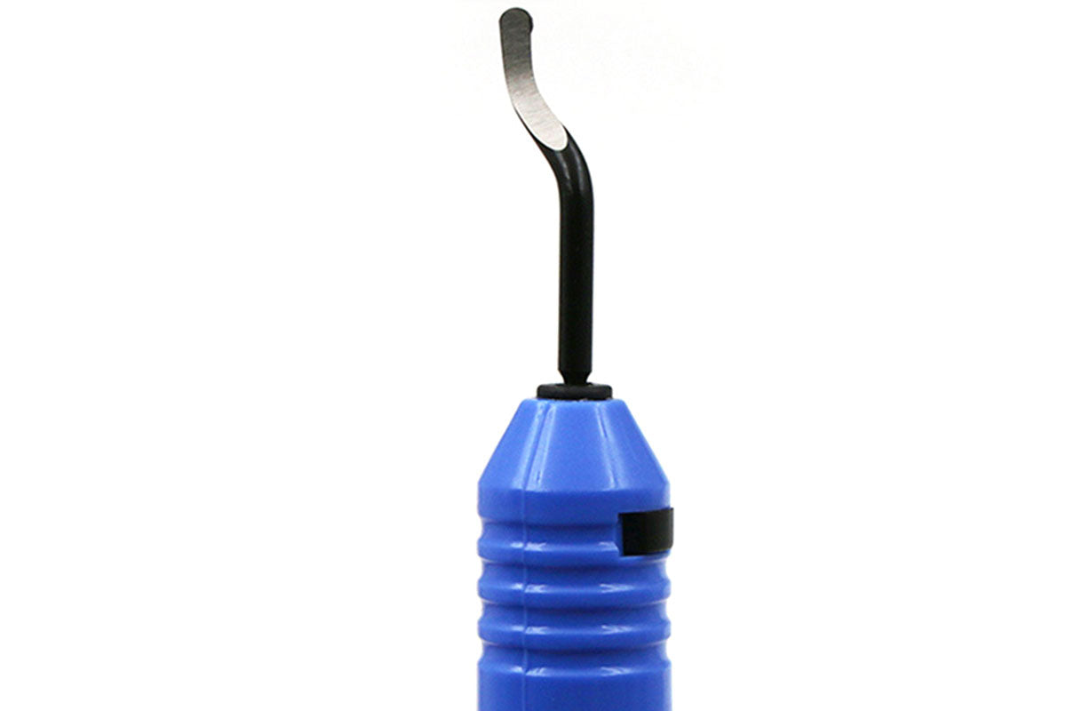 2Pcs Pocket Deburring Tool 365 Degree Swivel Head with Replacement Blades Tools for Bosch