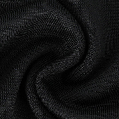 3 Piece 3 Hole Quick Dry Cycling Face Covers - Black