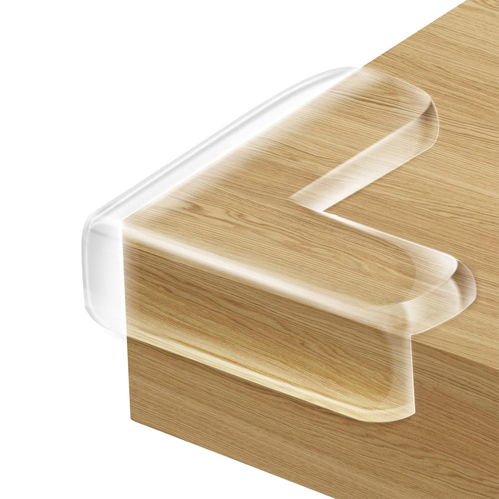 32Pcs L-Shape Corner Protectors Set Clear Furniture Corner Guard for Table Edges Sharp Corners