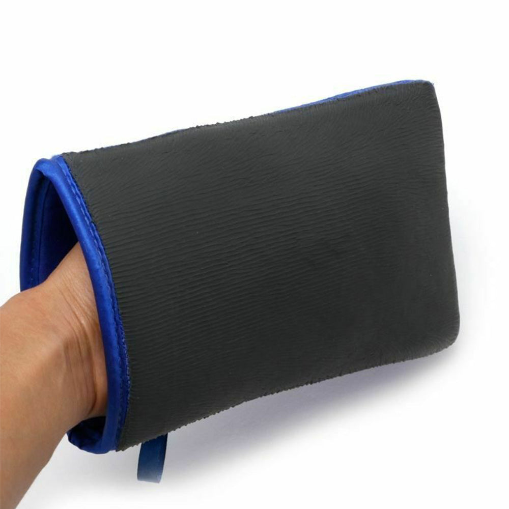 2Pcs Car Detailing Clay Mitt for Removing Iron Particles and Paint Over Spray and Contaminants